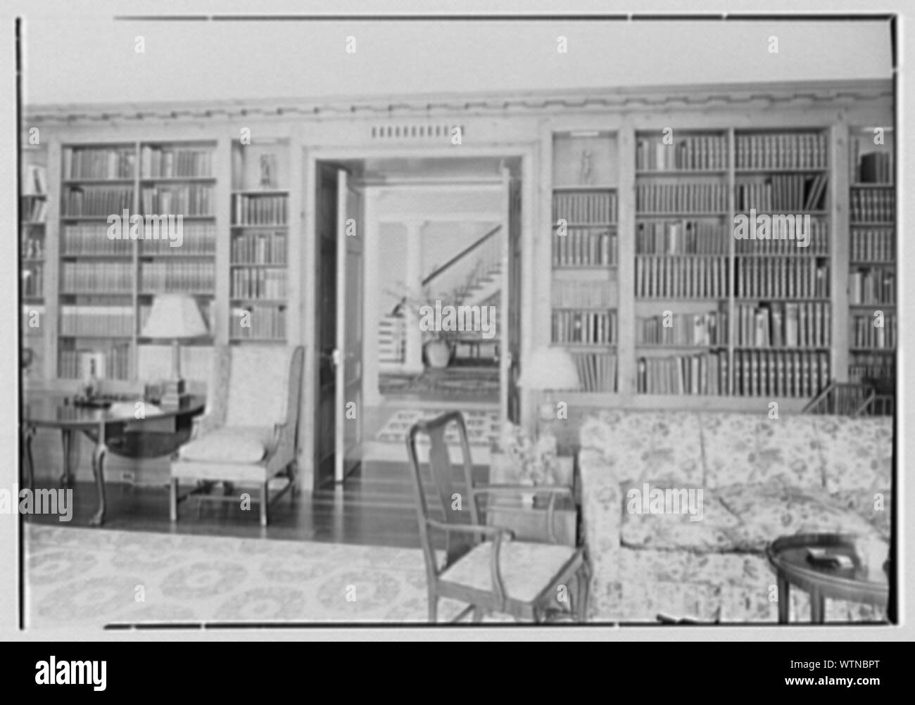 Mr. and Mrs. Edgar B. Stern, residence at 11 Garden Ln., New Orleans, Louisiana. Stock Photo