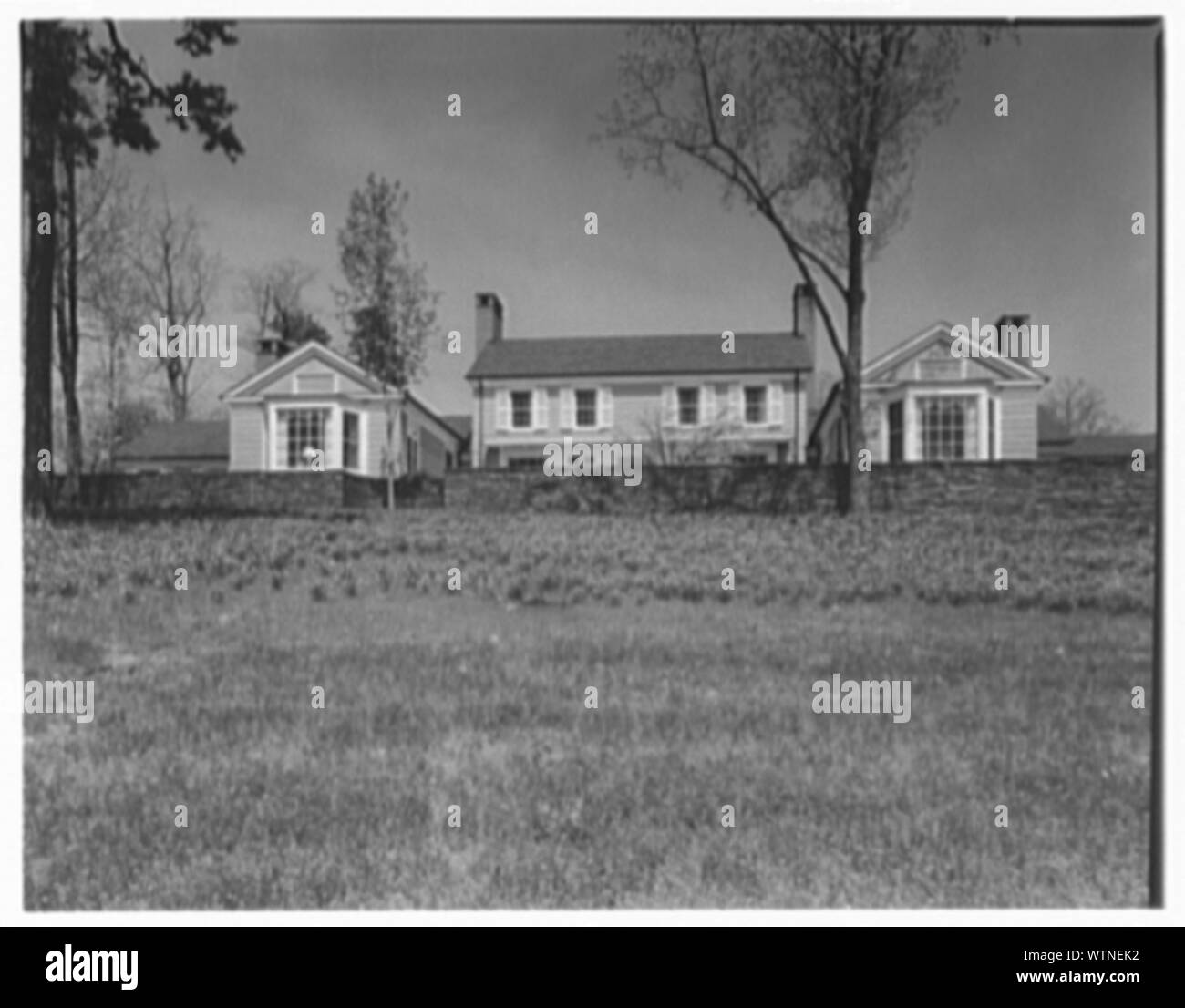 Mr. and Mrs. Hugh Chatham, residence in Elkin, North Carolina Stock Photo Alamy