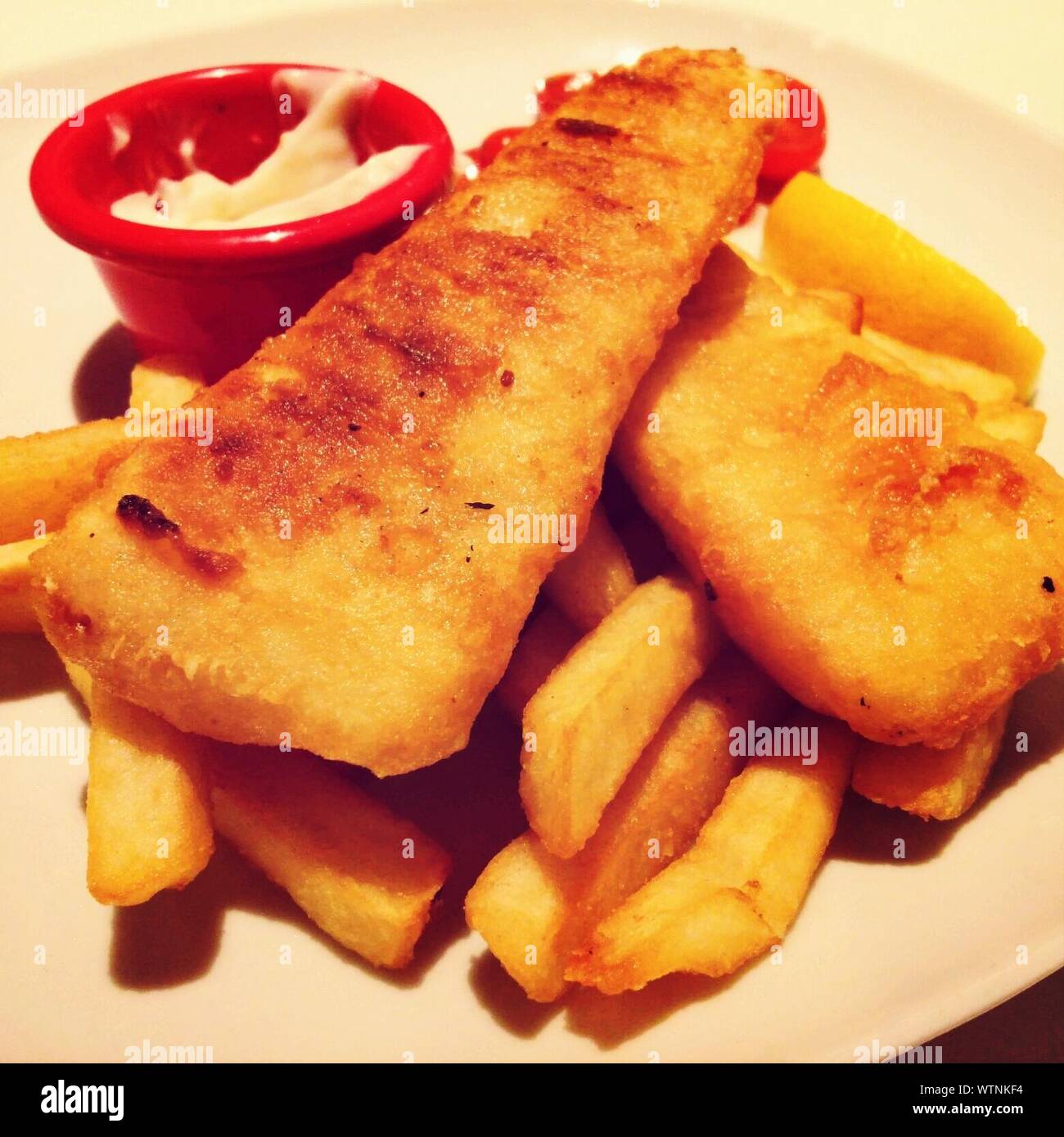 Fish finger fingers chips potato hires stock photography and images