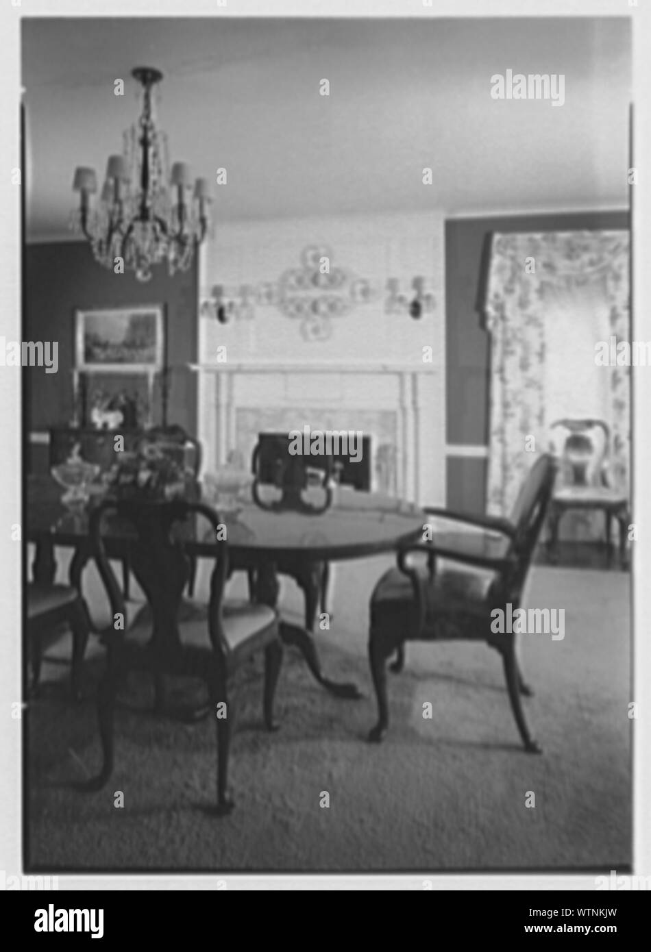 Mr. and Mrs. Richard Rodgers, residence on Black Rock Turnpike, Fairfield, Connecticut. Stock Photo