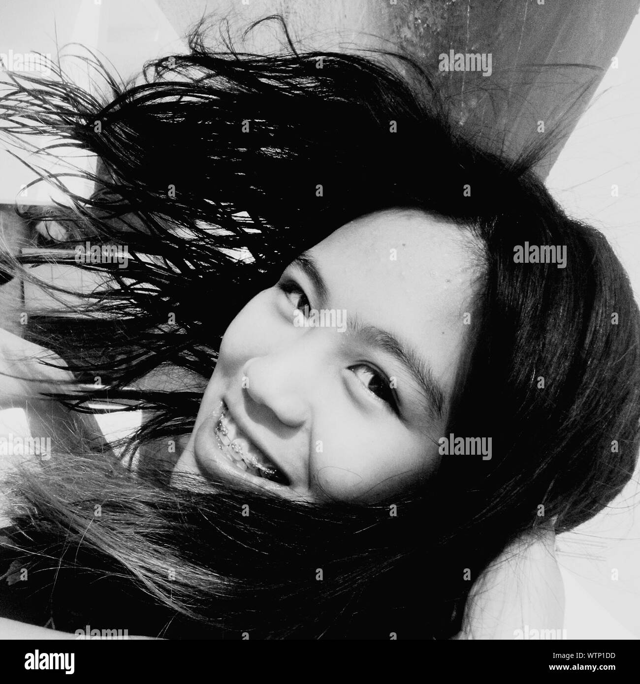 Female smiling hi-res stock photography and images - Alamy