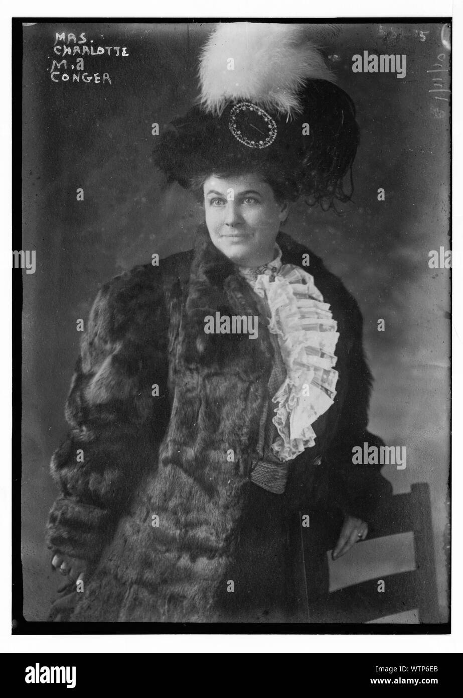 Mrs. Charlotte M. Conger Stock Photo Alamy