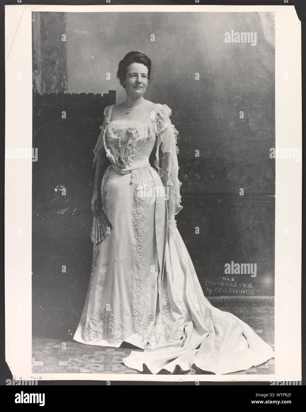 Mrs. Edith Kermit Carow Roosevelt Stock Photo - Alamy