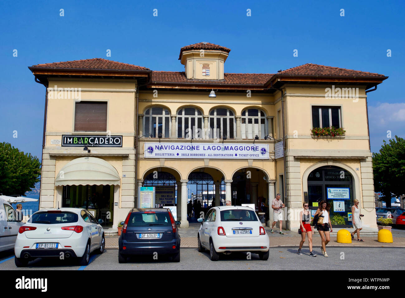 Stresa,  Piedmont, Italy Stock Photo