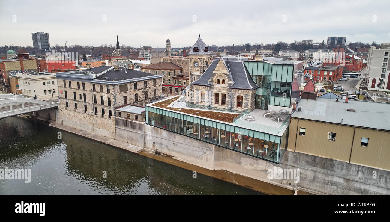 Idea Exchange in Cambridge Ontario Stock Photo