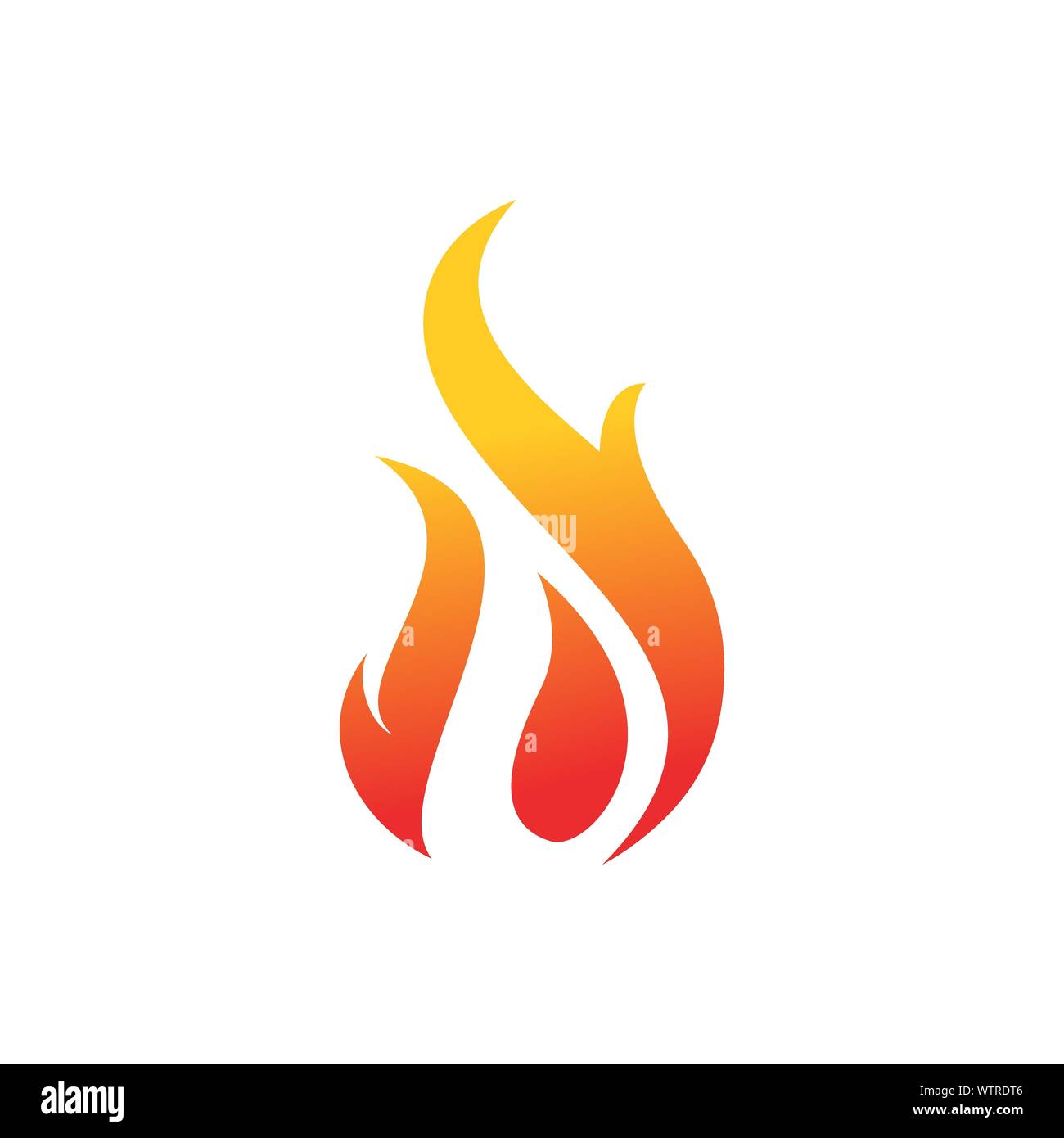 Free Vector, Fire background design