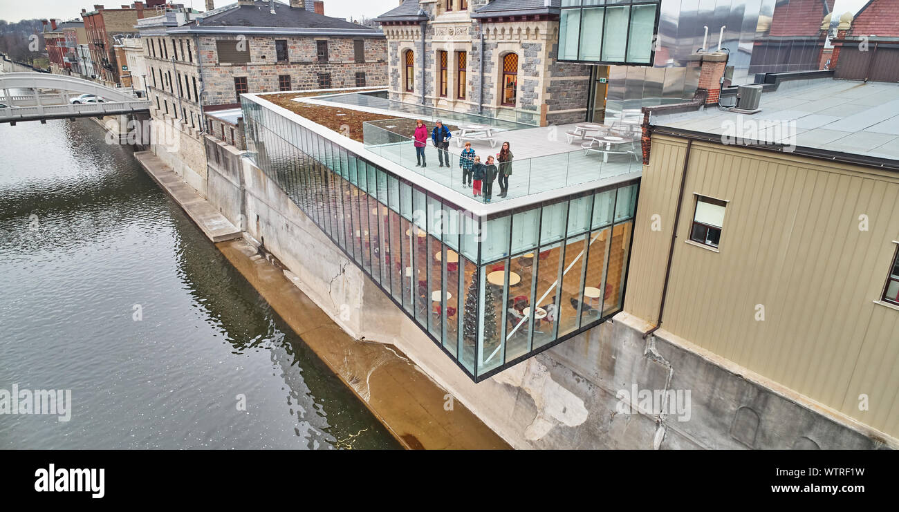 Idea Exchange in Cambridge Ontario Stock Photo