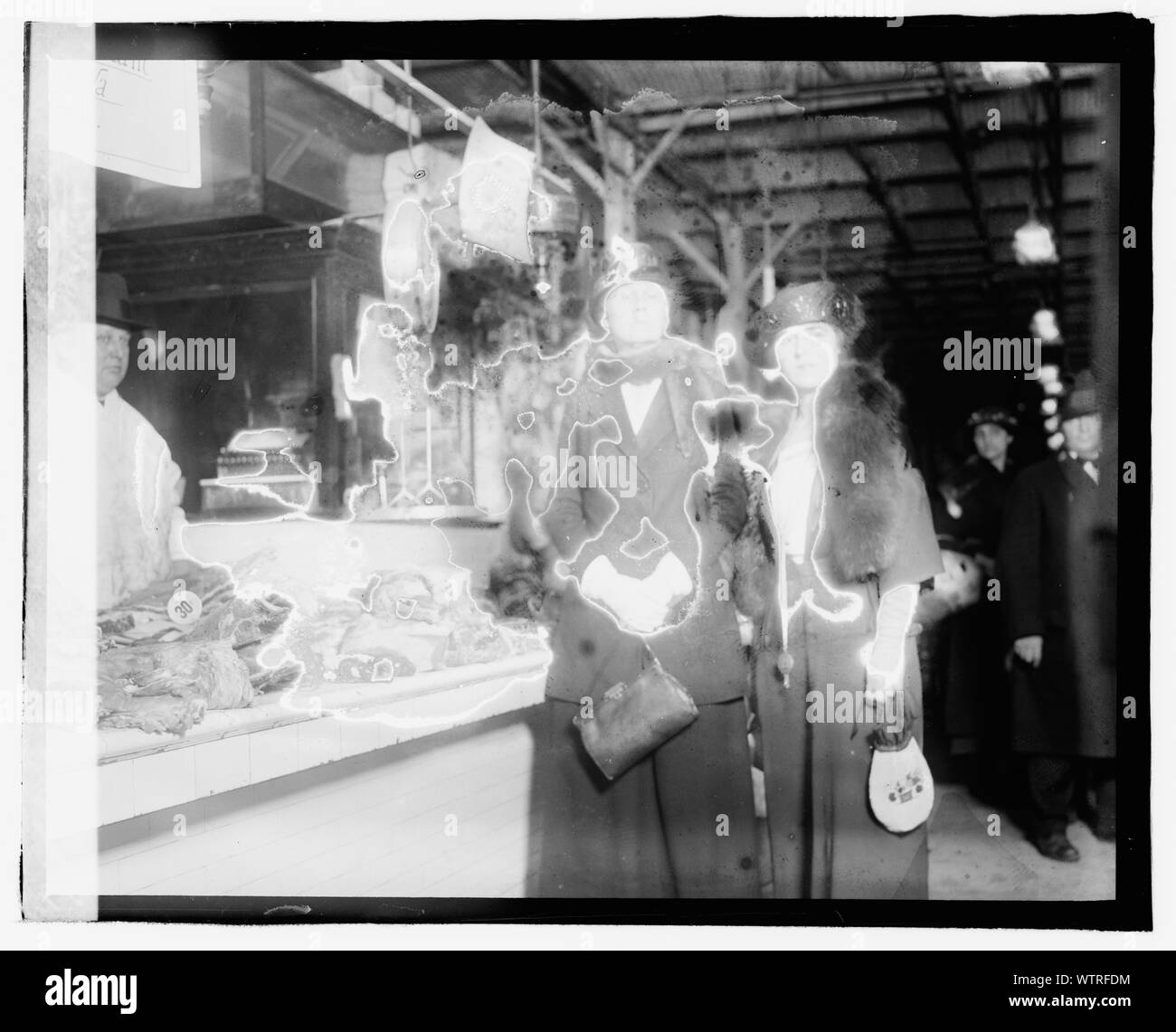Mrs. Houston &amp; Mrs. Grayson in Mkt Stock Photo - Alamy
