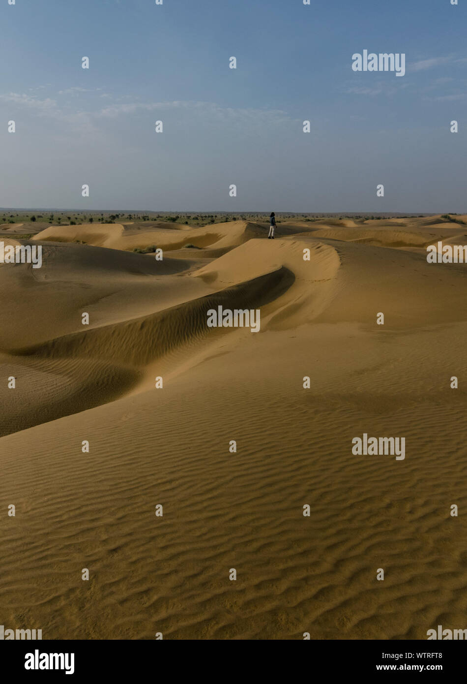 Photo of Thar Desert in Jaisalmer - Rajasthan, India Stock Photo - Alamy