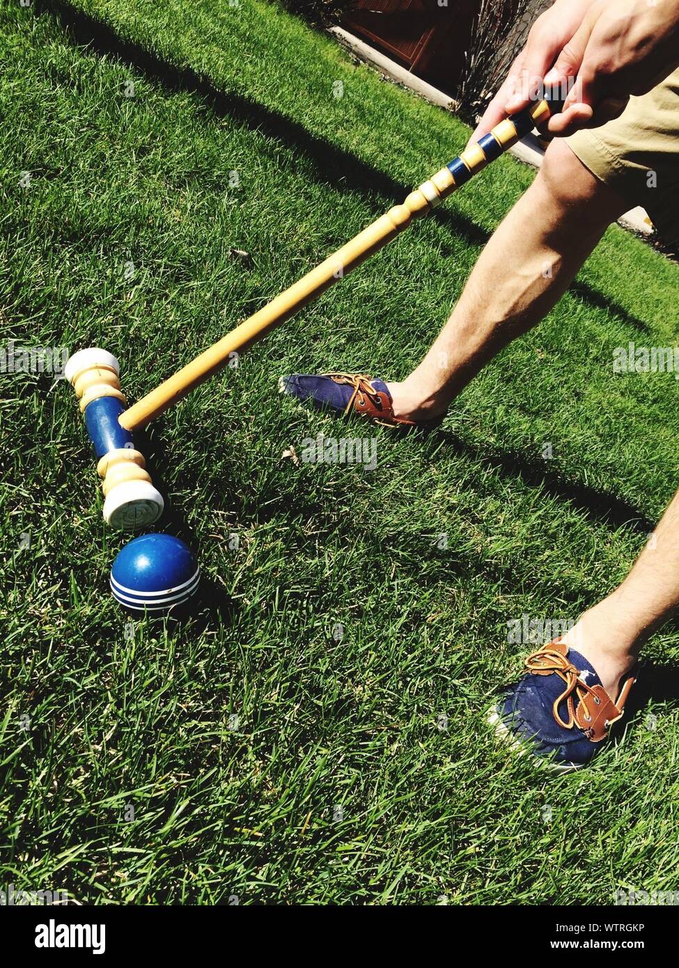 Lawn mallet hires stock photography and images Alamy