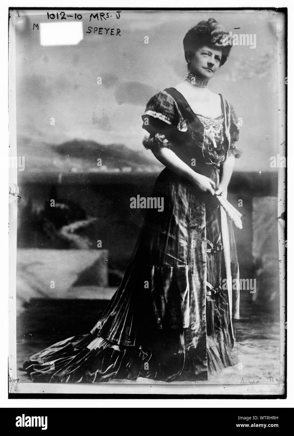 Mrs. J. Speyer Stock Photo Alamy