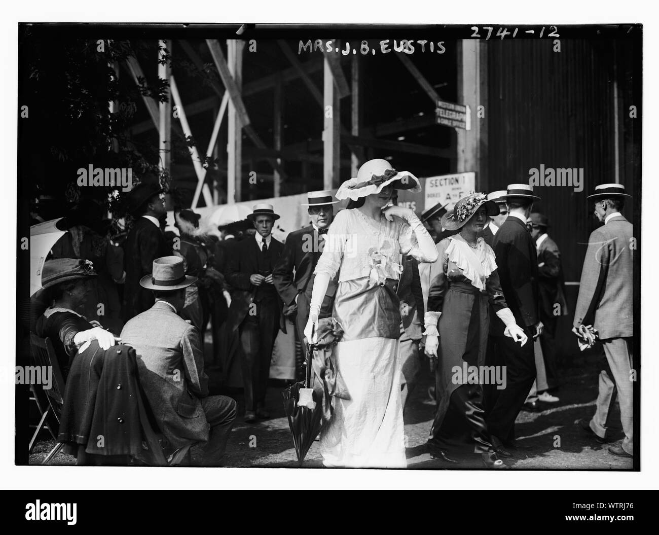 Mrs. J.B. Eustis Stock Photo Alamy