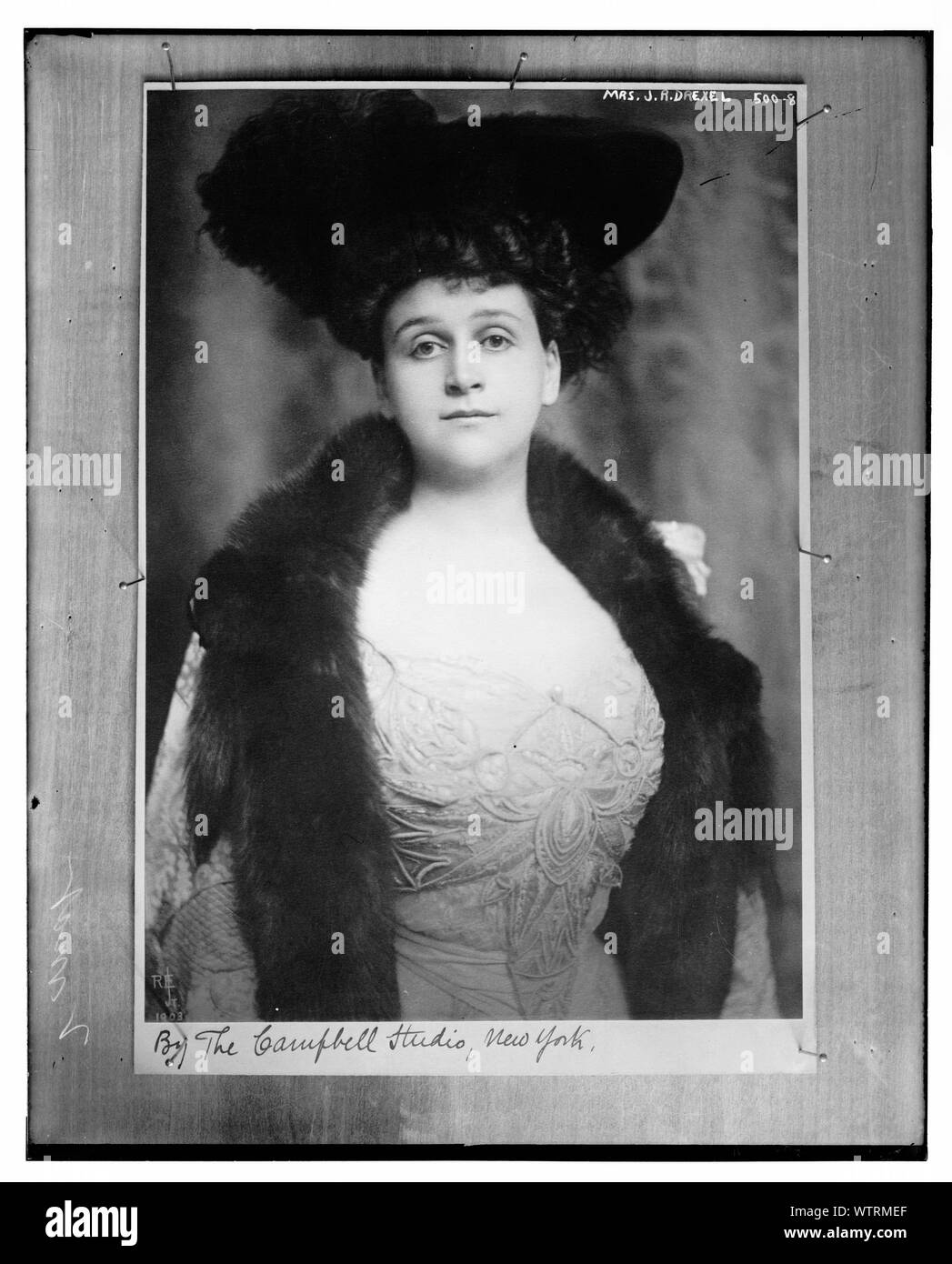 Mrs. J.R. Drexel Stock Photo - Alamy