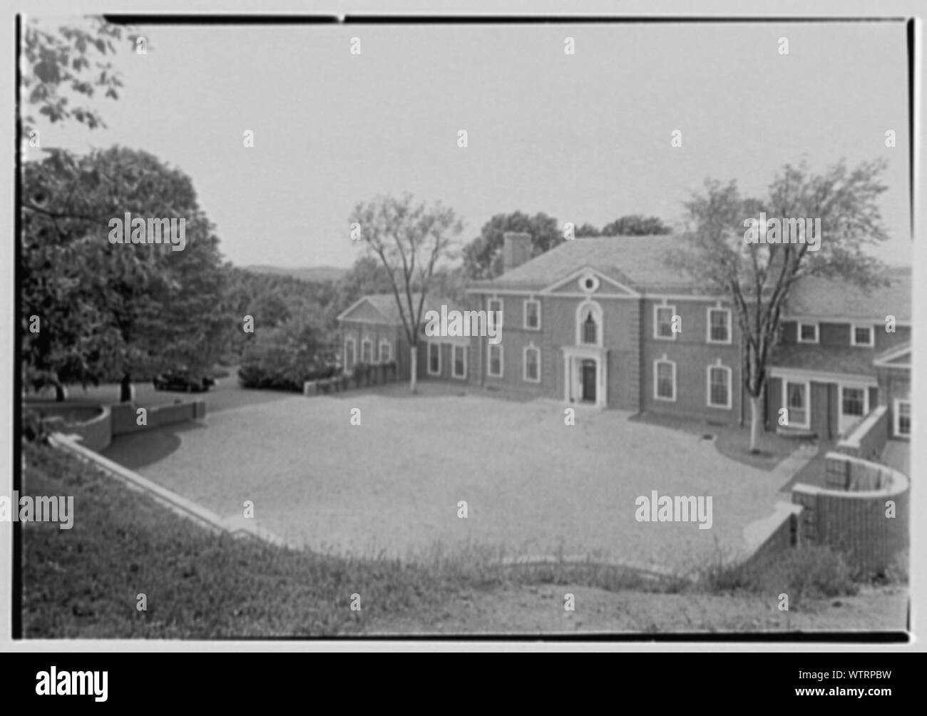 Mrs. Jesse Isidor Straus, residence in Mount Kisco, New York Stock