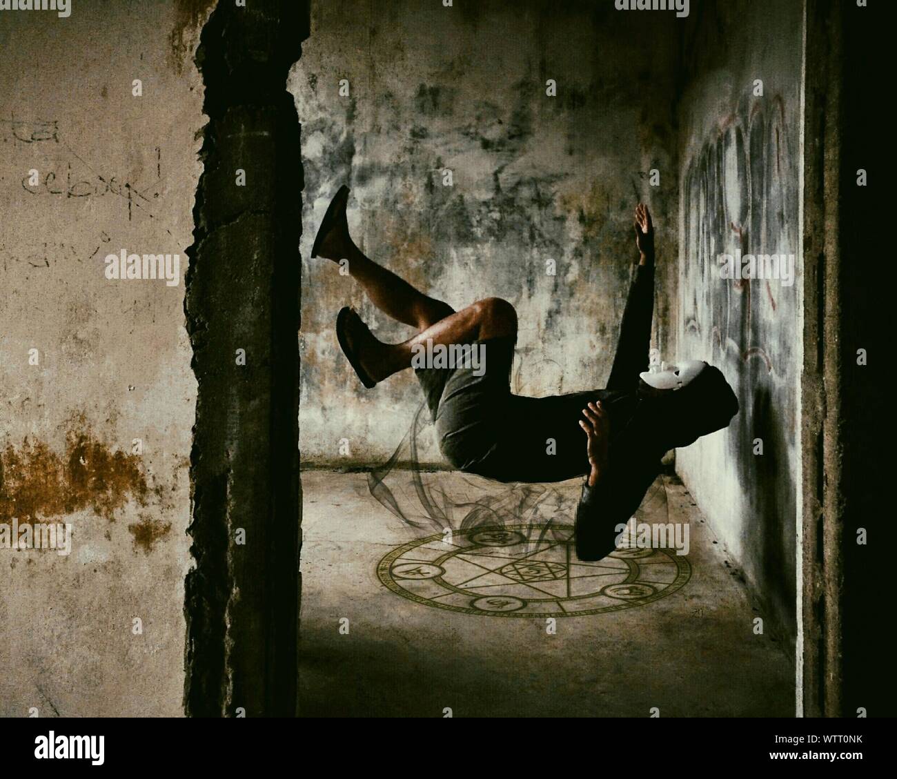 Floating man illusion hires stock photography and images Alamy