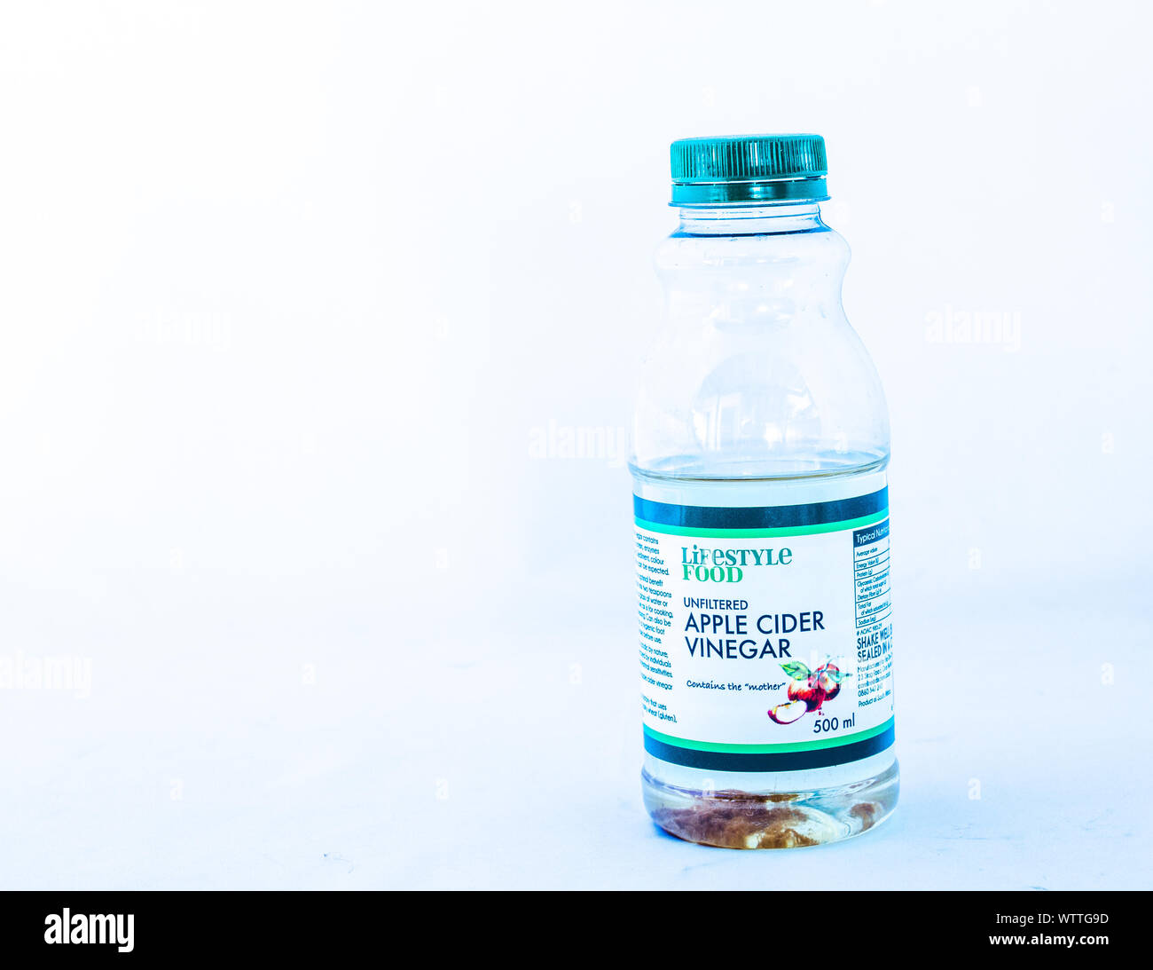 Alberton, South Africa a bottle of Lifestyle Food unfiltered apple