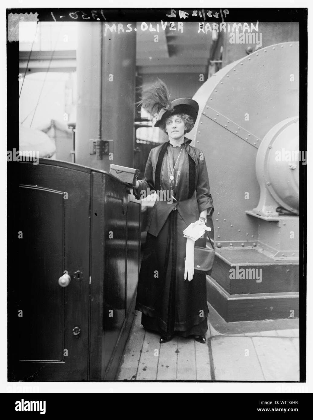 Mrs. Oliver Harriaman Stock Photo - Alamy