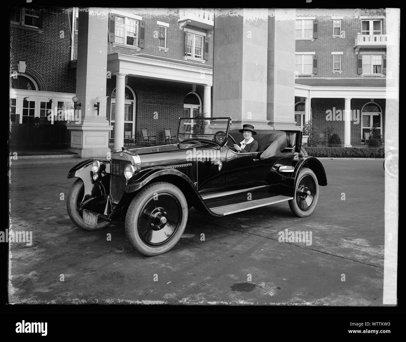 Mrs. Phil Riley, St.Clair car Stock Photo Alamy