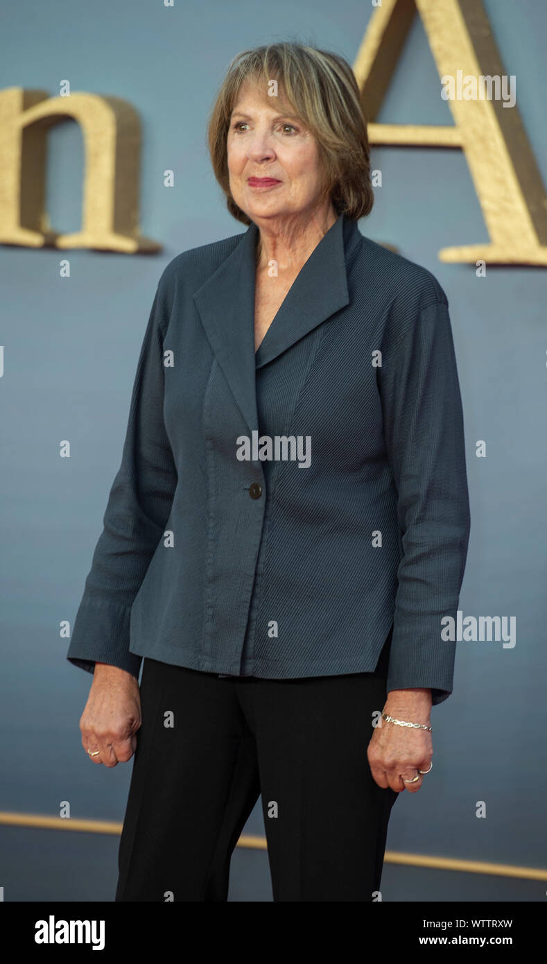 London, UK. 09th Sep, 2019. Penelope Wilton attends the World Premiere Of Downton Abbey at Leicester Square in London. Credit: SOPA Images Limited/Alamy Live News Stock Photo