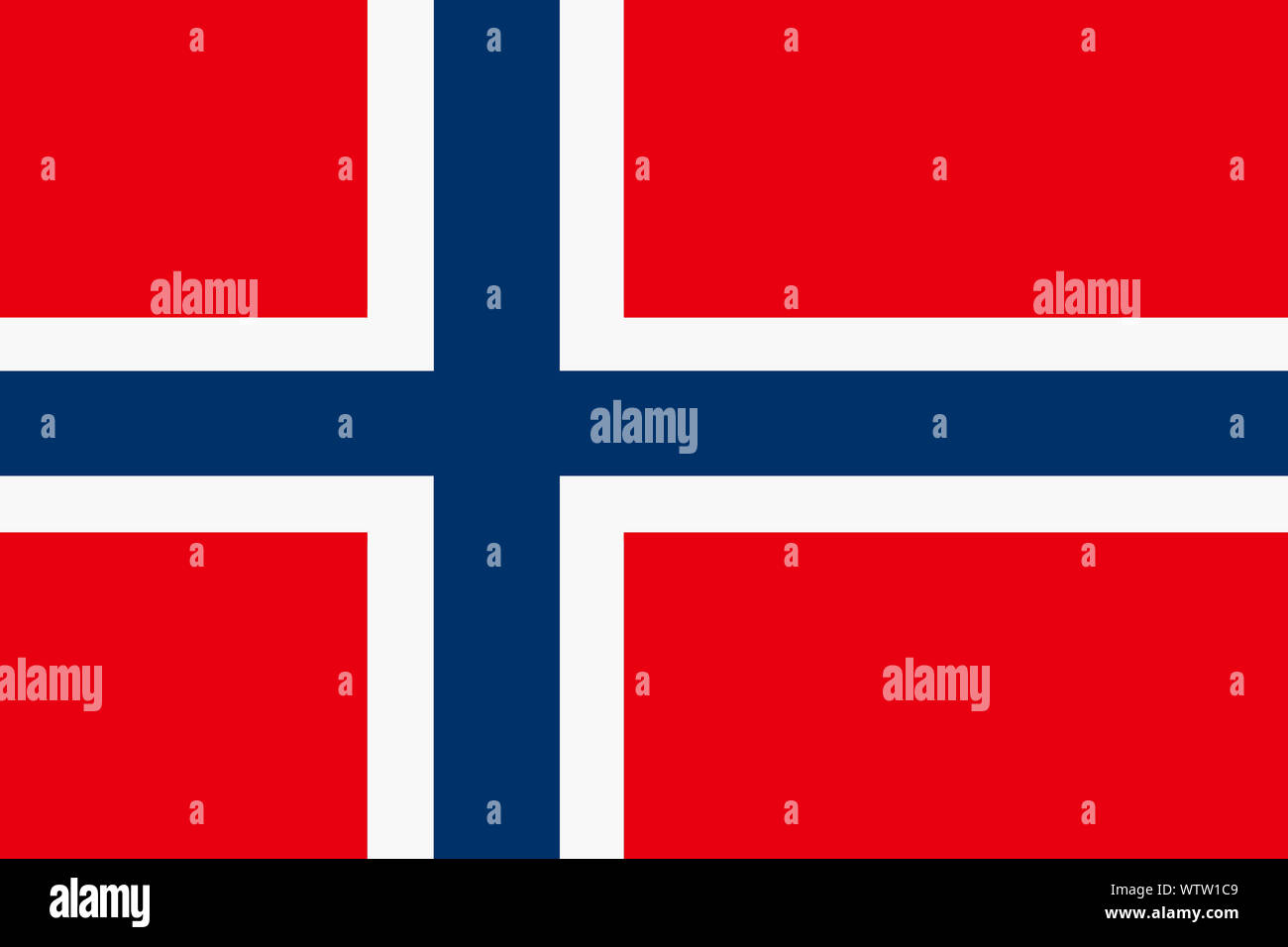 A Norway flag background illustration red white blue cross Stock Photo -  Alamy