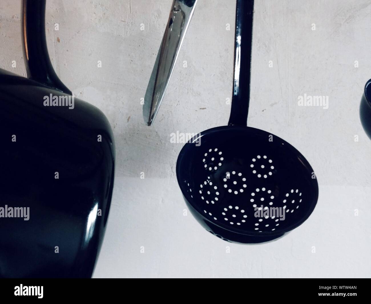 Ladle With Holes Stock Photo Alamy