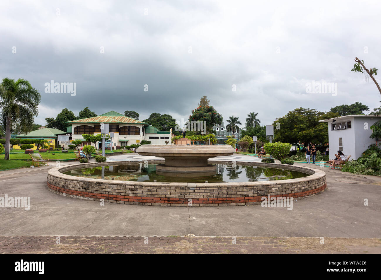 Mapandan and Manaoag, Pangasinan, Ilocos, Philippines. 29th August 2019. Stock Photo