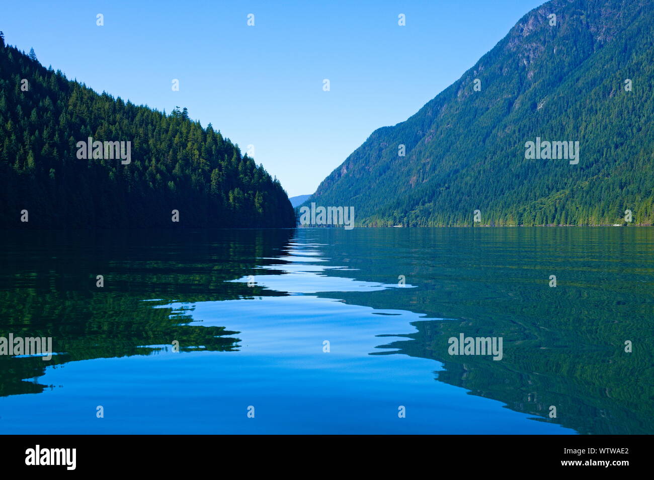 Alouette Lake, Maple Ridge, British Columbia, Canada Stock Photo