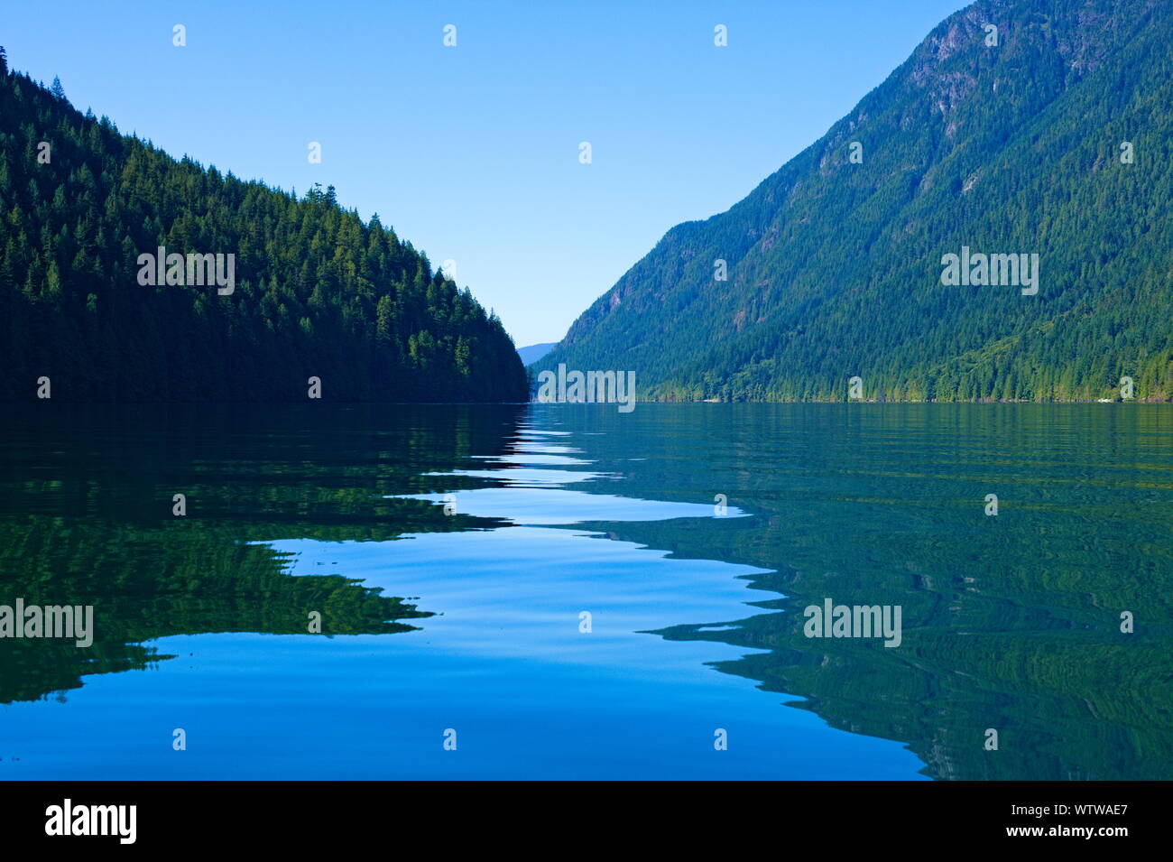 Alouette Lake, Maple Ridge, British Columbia, Canada Stock Photo