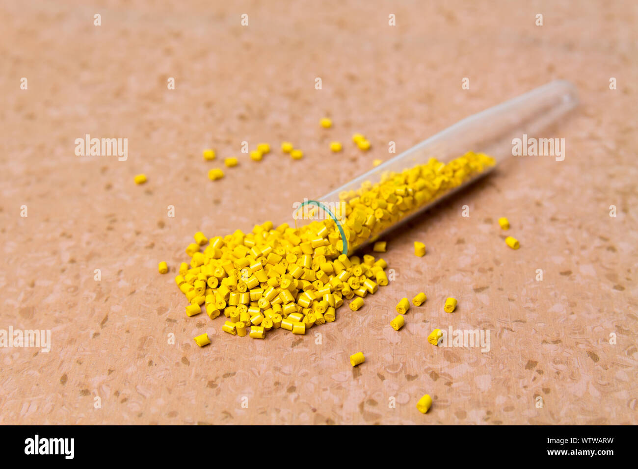 Polyethylene granules.Plastic pellets. Plastic Raw material PEHD. PE