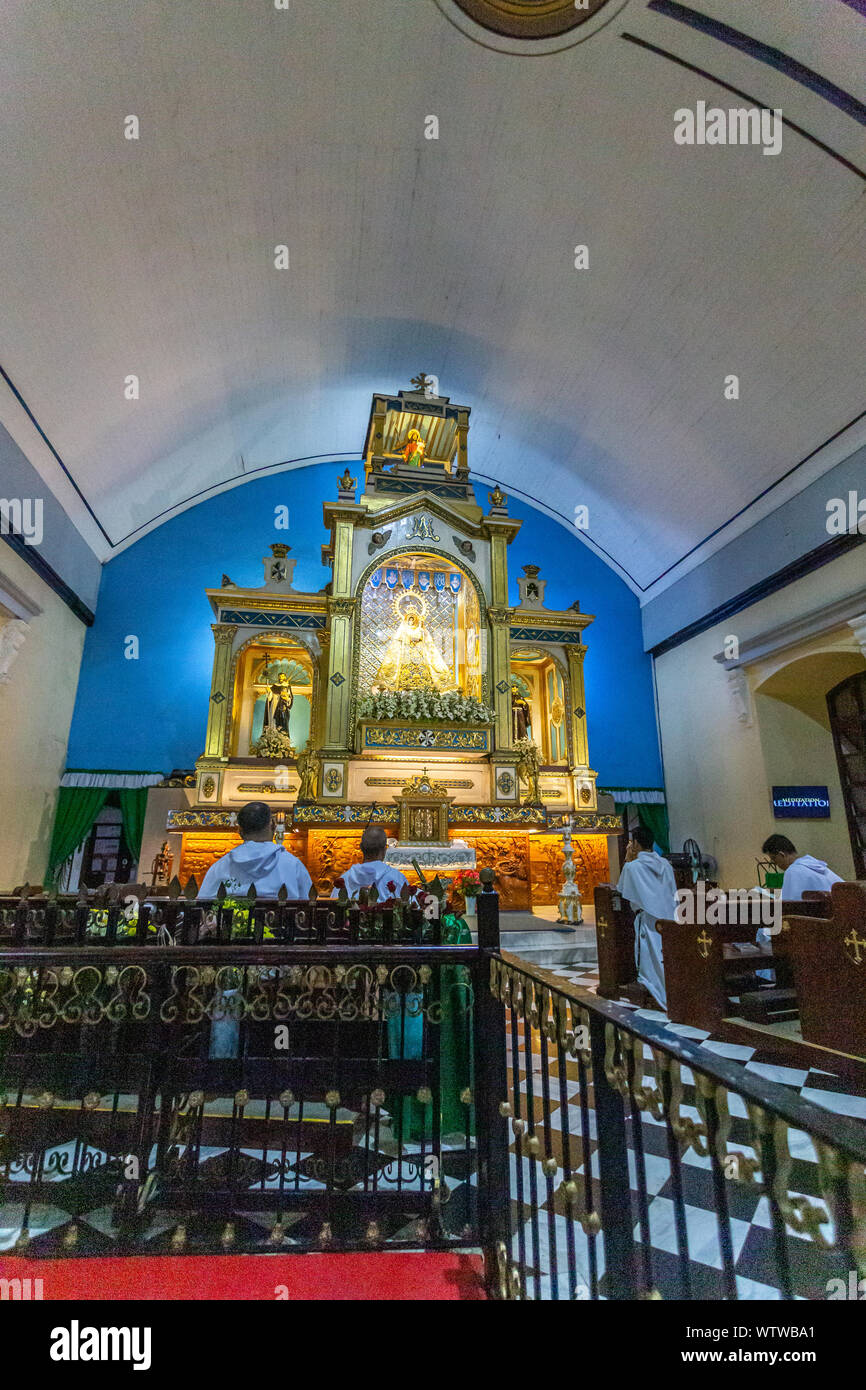 Mapandan and Manaoag, Pangasinan, Ilocos, Philippines. 29th August 2019. Stock Photo