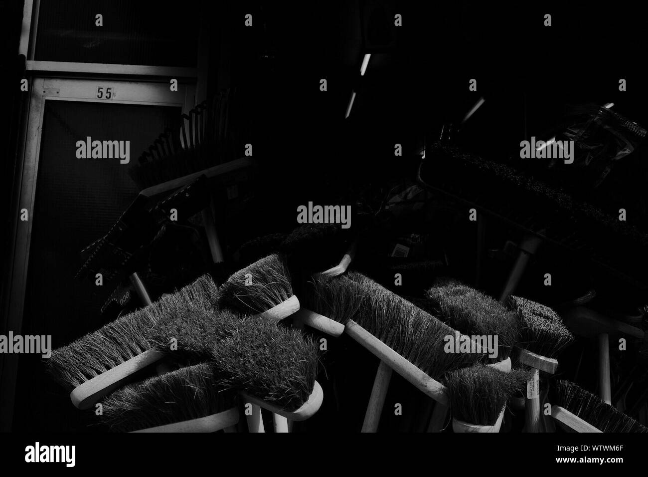 Household brooms hires stock photography and images Alamy