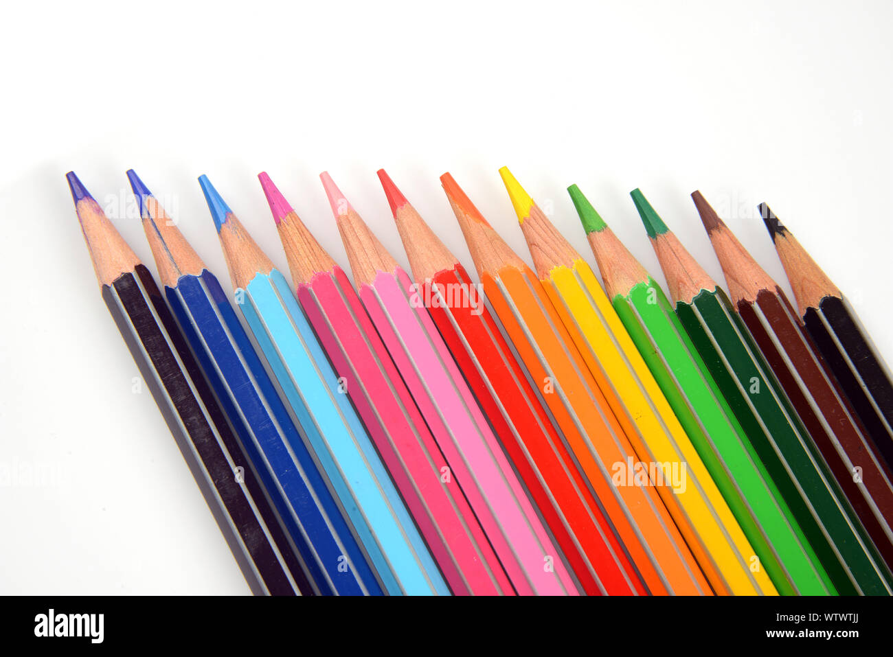 Colored Pencils for artists and students, Art material Stock Photo Alamy