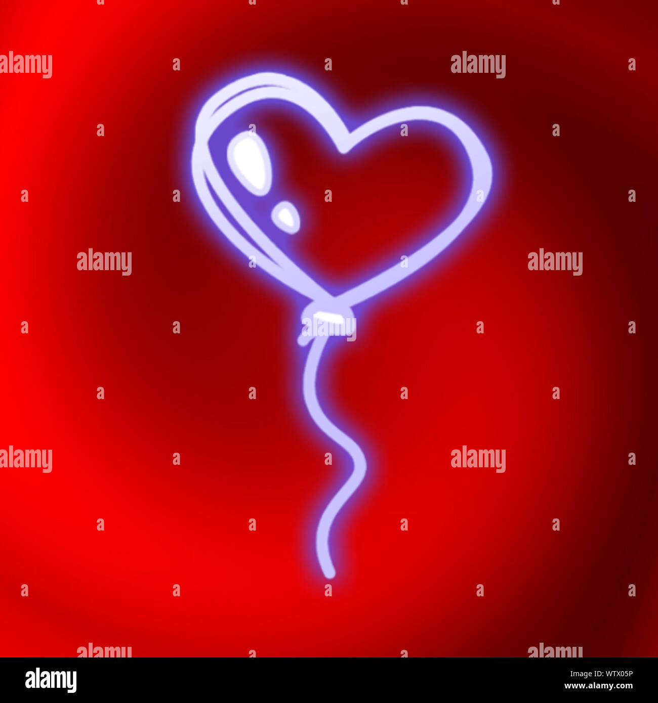 Beautiful Red And Pink Motley Romantic Gradient Background, Wonderful  Wallpaper In Neon, Valentine Card Design And Other Web Use Stock Photo -  Alamy