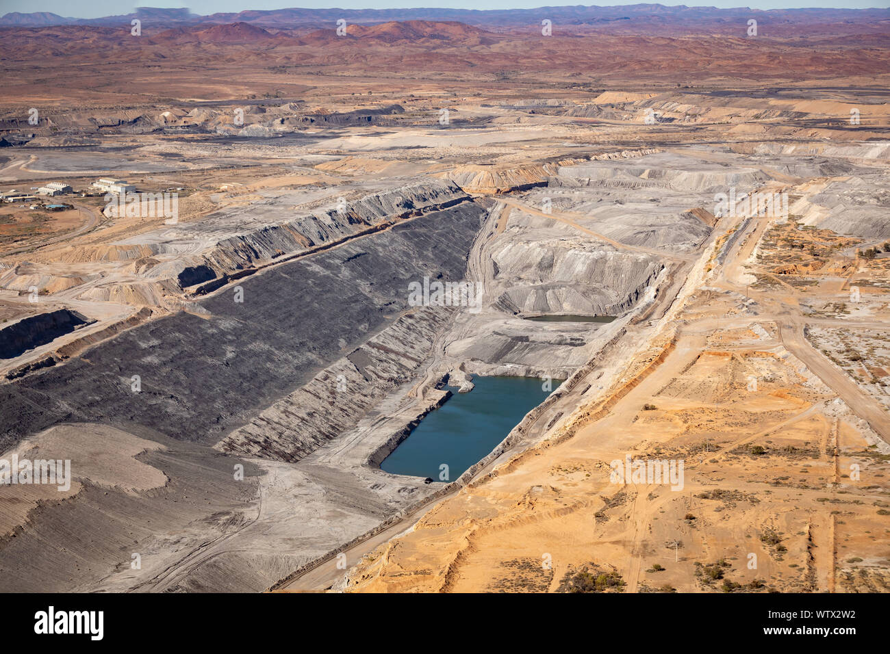 Coal mine australia aerial hires stock photography and images Alamy