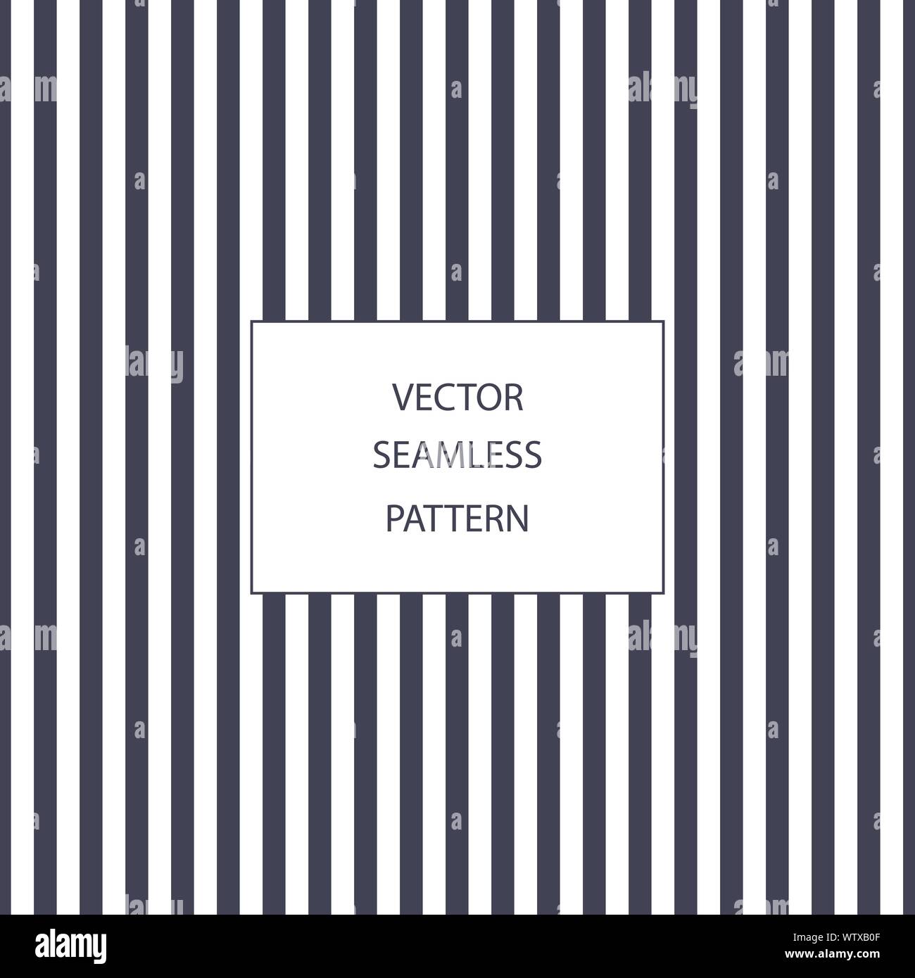 Vector seamless stipy pattern. Dark blue Stock Vector
