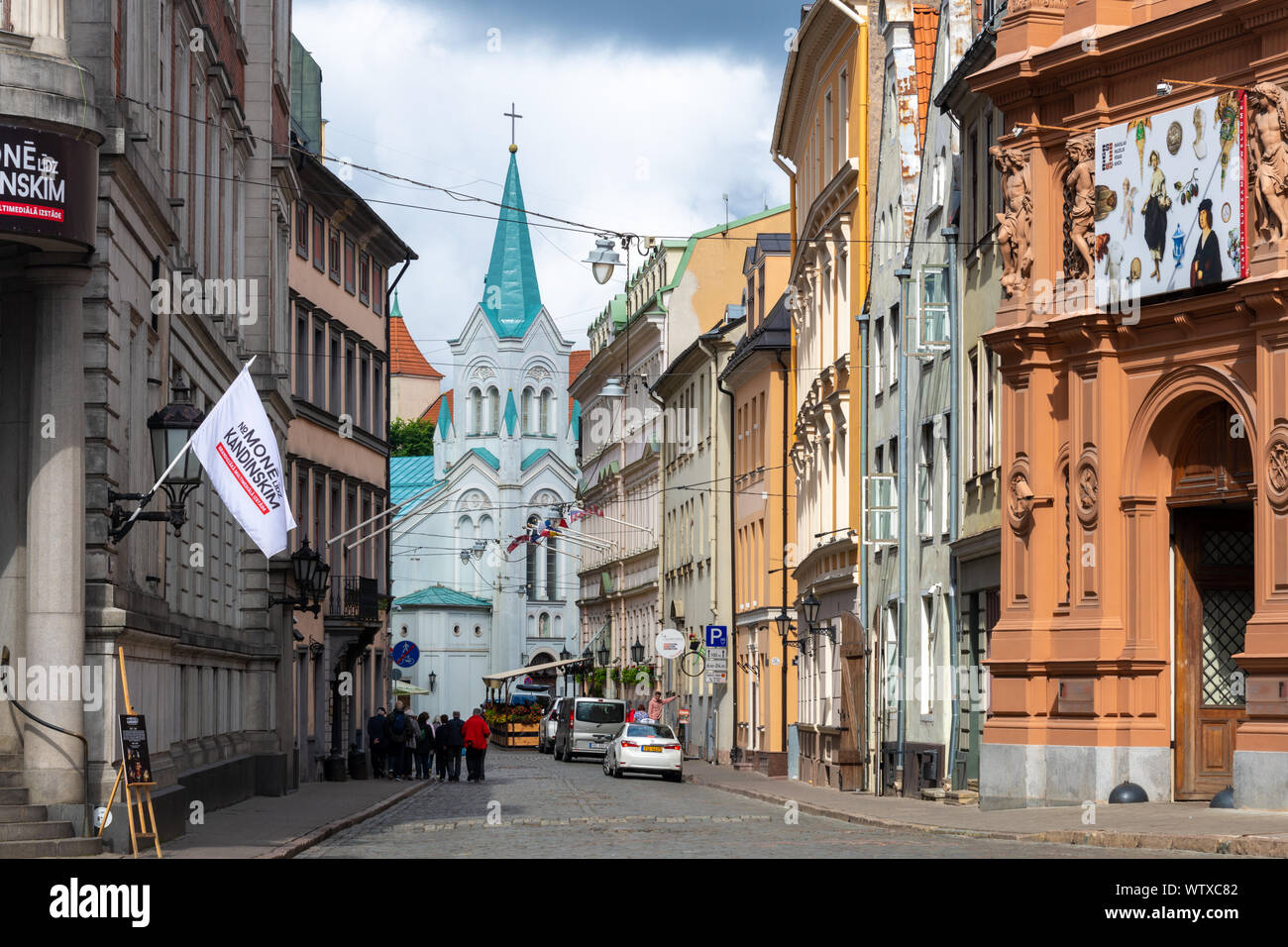 Old Town Riga, Latvia Stock Photo - Alamy