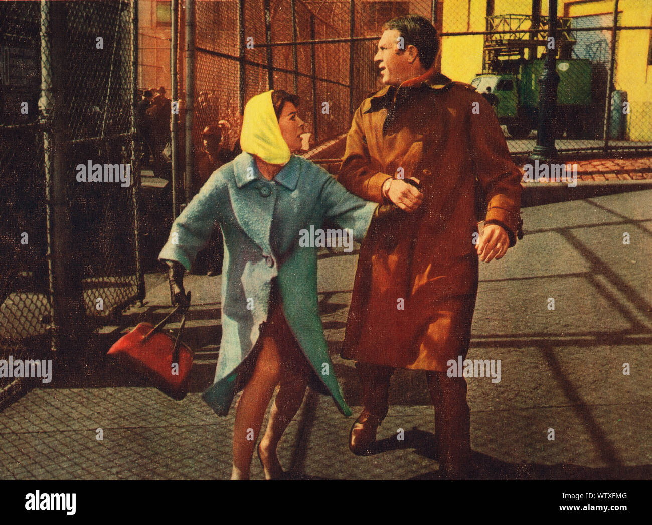 Love with the Proper Stranger aka Verliebt in einen Fremden, USA, 1963, Regie: Robert Mulligan, Darsteller: Natalie Wood, Steve McQueen, Edie Adams Stock Photo