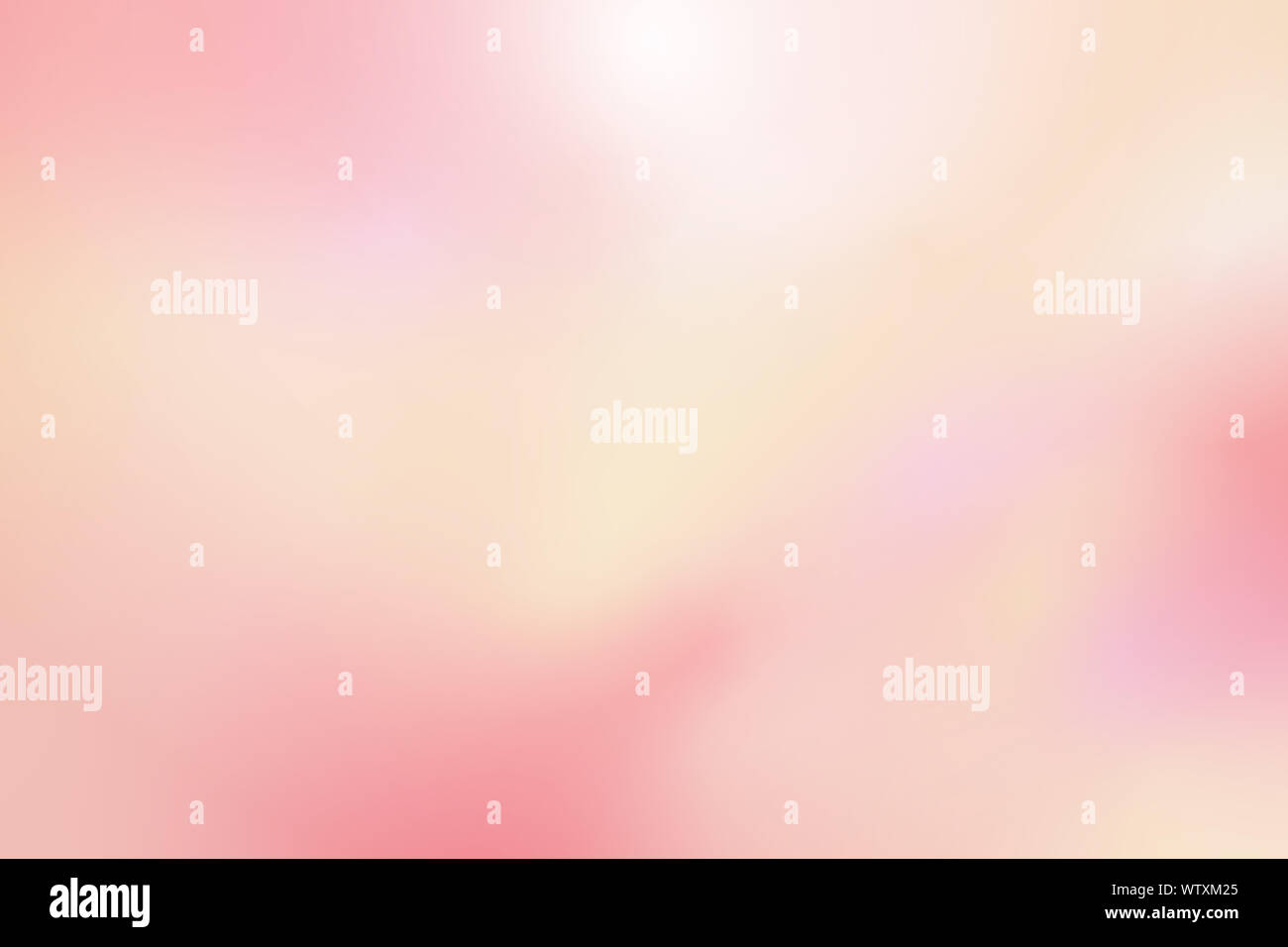 Pastel Multi Color Pink Yellow Gradient Abstract Background Stock Photo