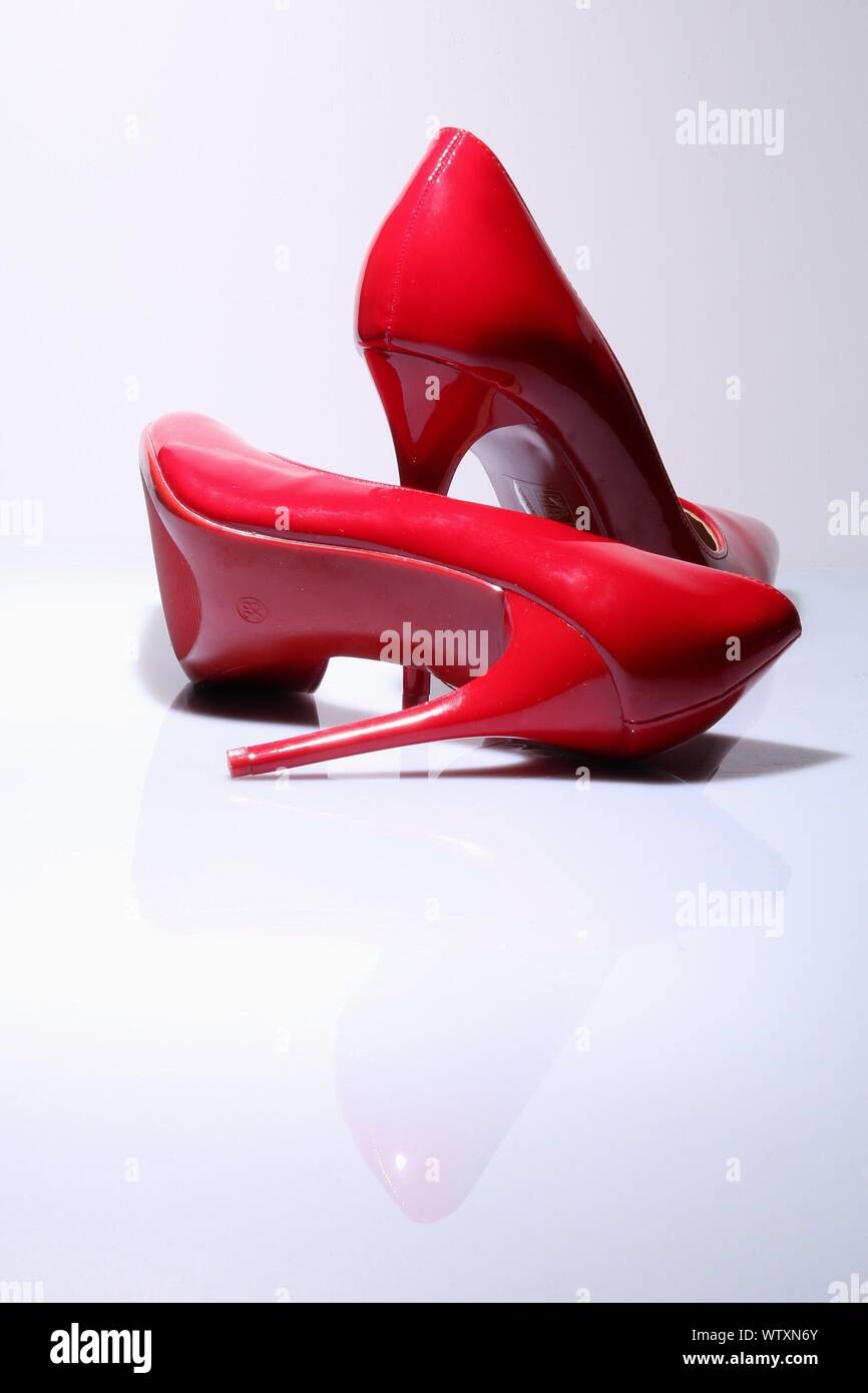 White stilettos hi-res stock photography and images - Alamy