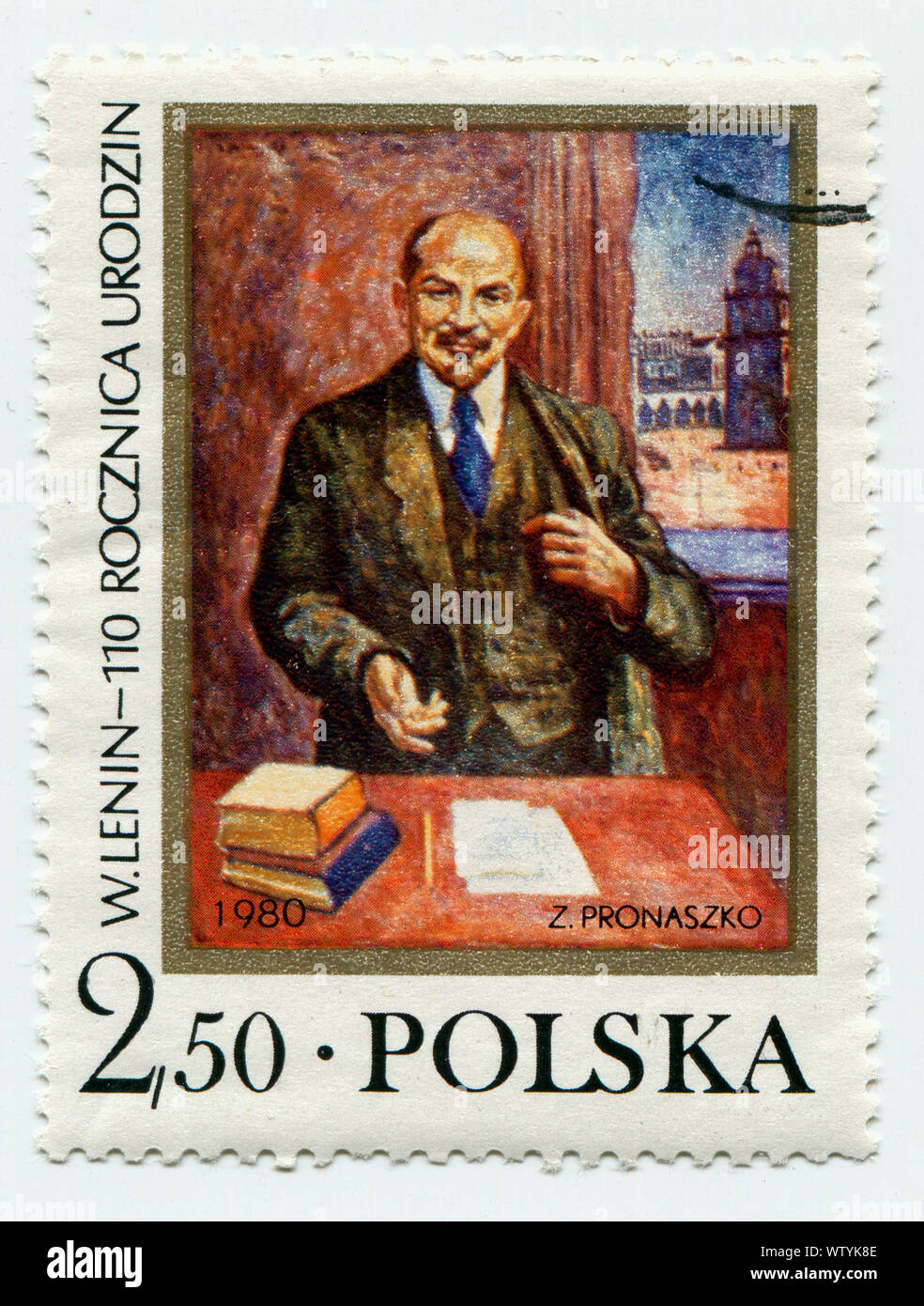 Portrait lenin stamp hi-res stock photography and images - Alamy