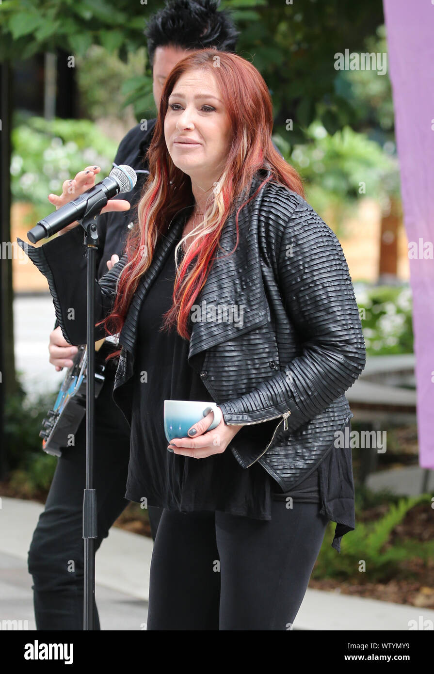 Tiffany Darwish outside ITV Studios Featuring: Tiffany Darwish Where