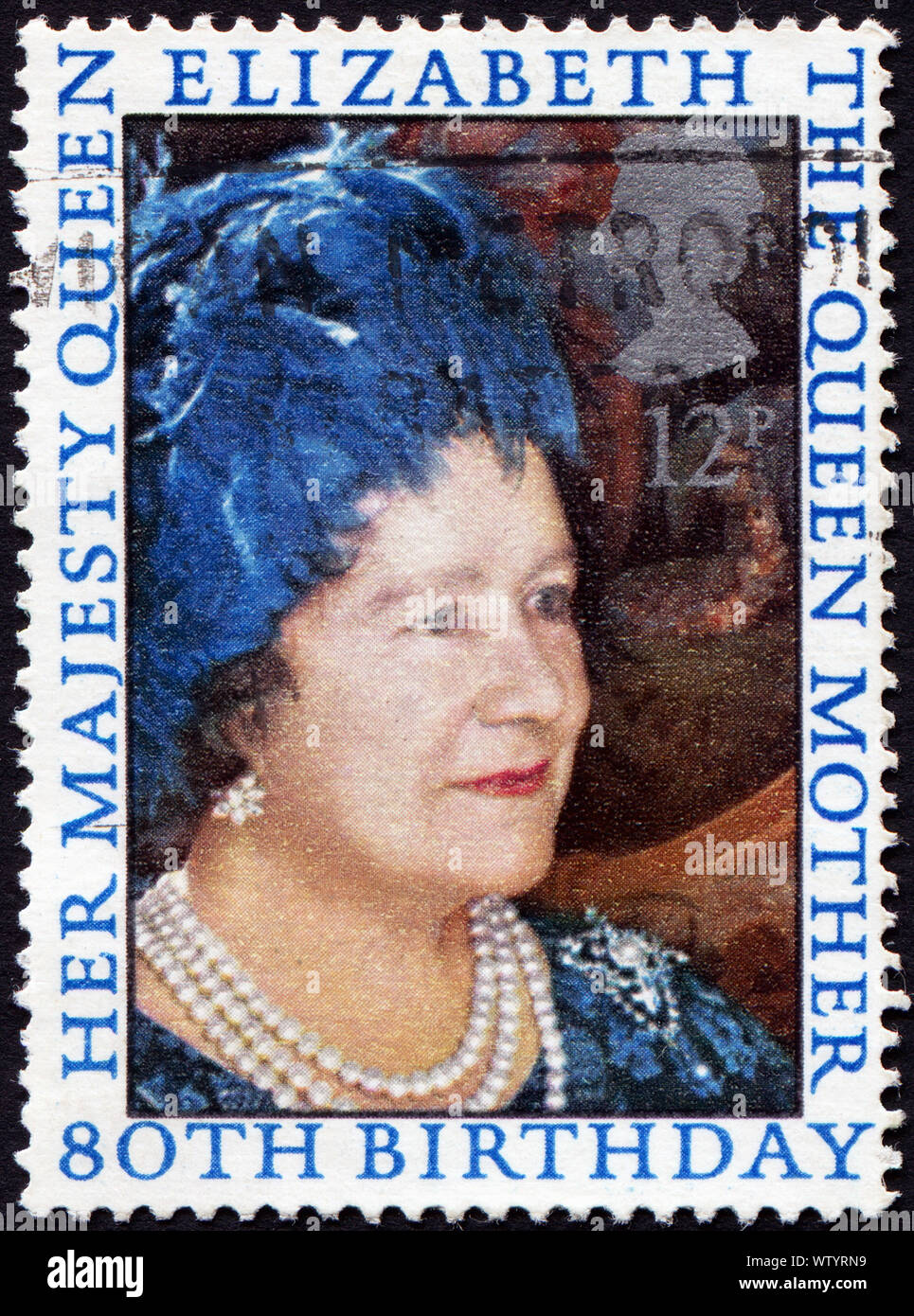 Queen Mother, Mother of Queen Elizabeth 2nd Stock Photo - Alamy