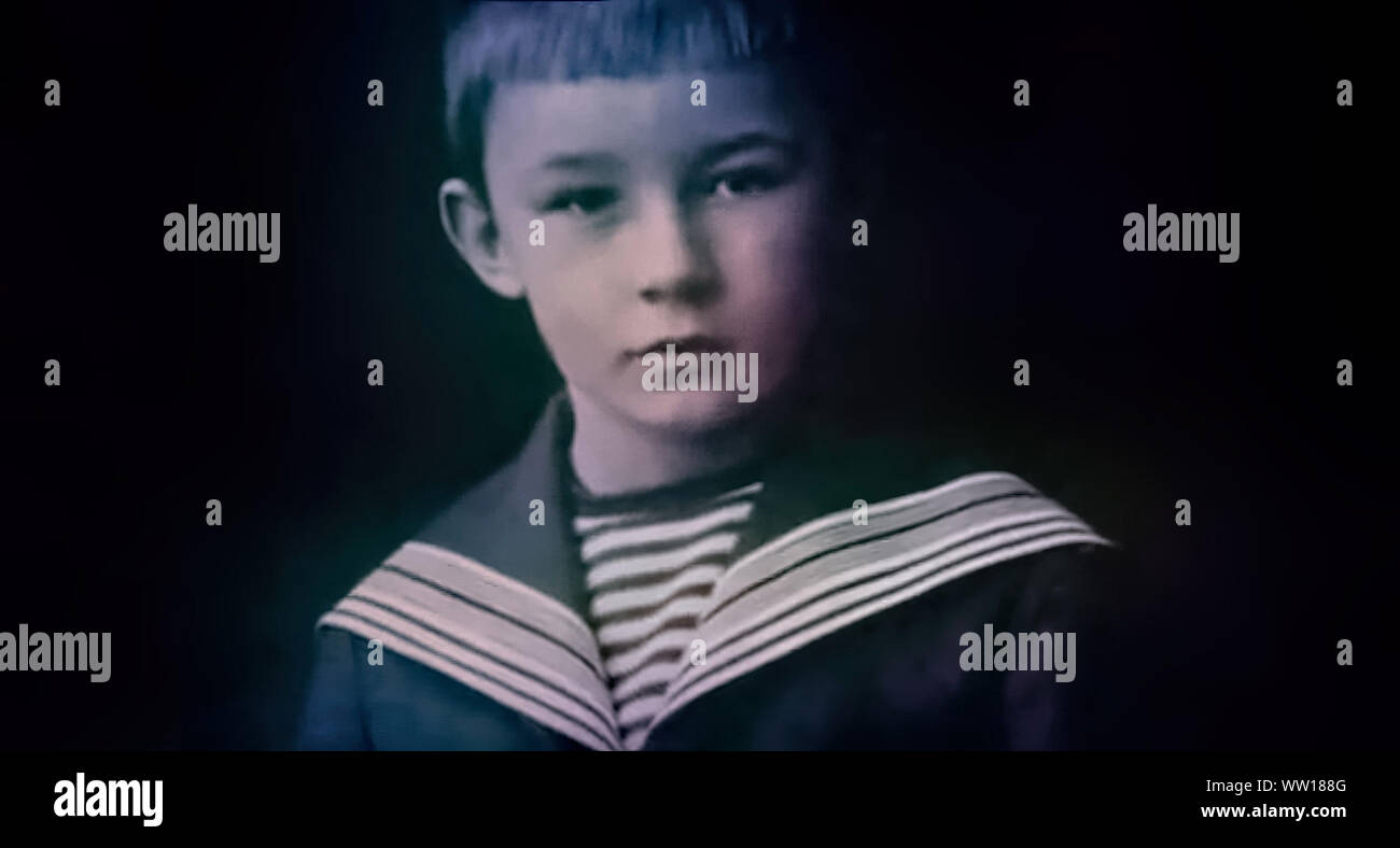 HeHeinrich Luitpold Himmler (7 October 1900 – 23 May 1945) - here as a child Stock Photo