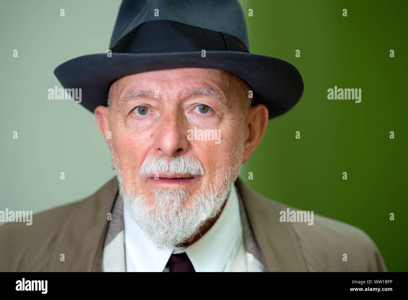Munich, Germany. 12th Sep, 2019. Markus Lüpertz stands in the Haus der ...