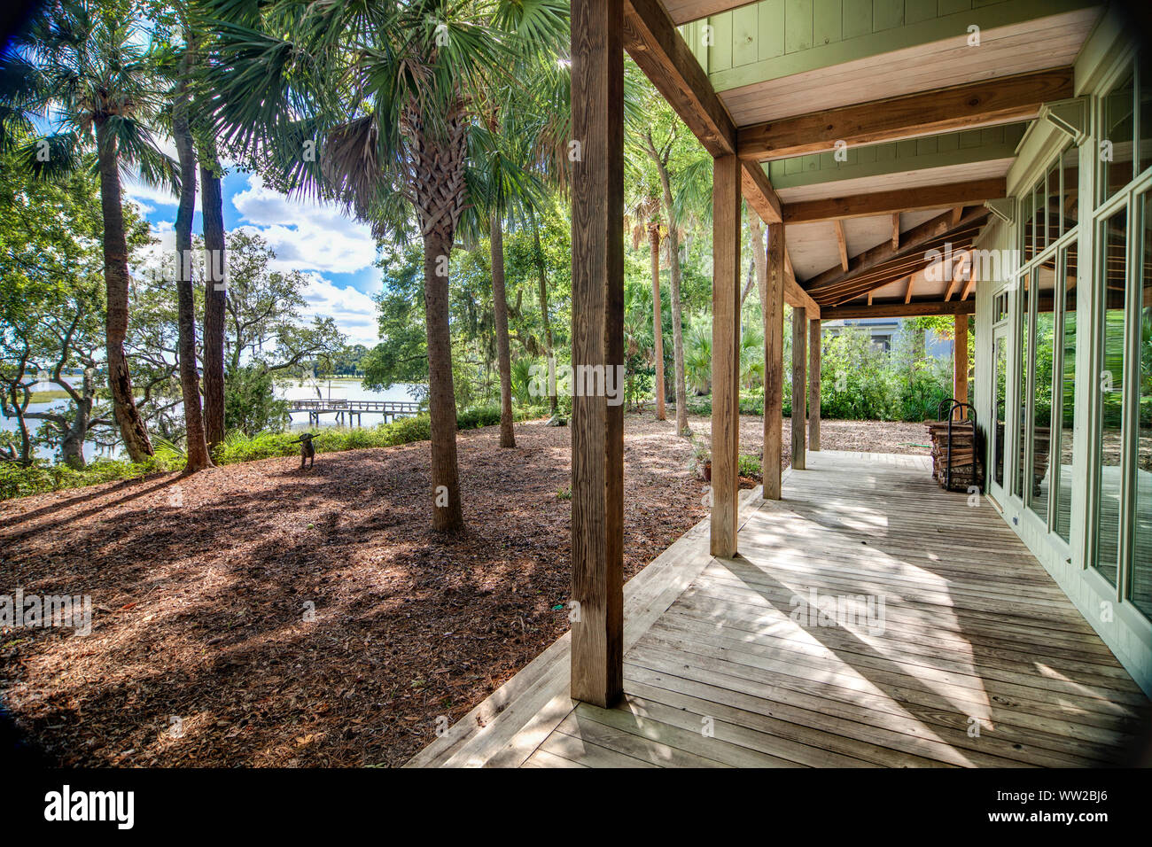 Outdoor covered porch hi-res stock photography and images - Alamy