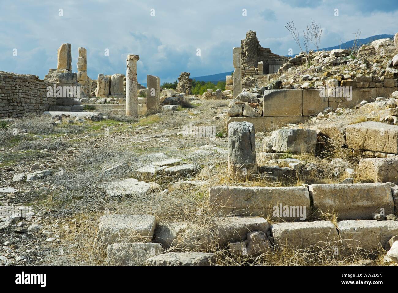 Asien, Tuerkei, Provinz Antalya, Kumluca, Ausgrabungen der antiken