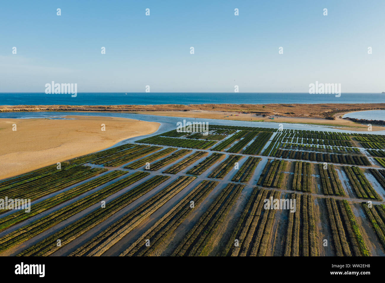 Aerial view of oyster bay hires stock photography and images Alamy