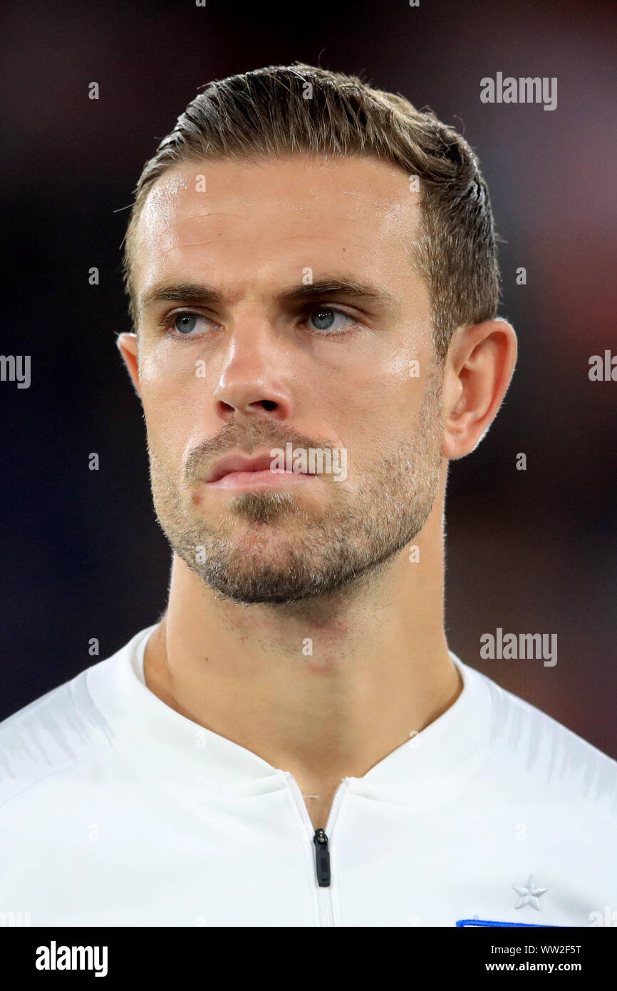 England's Jordan Henderson Stock Photo - Alamy