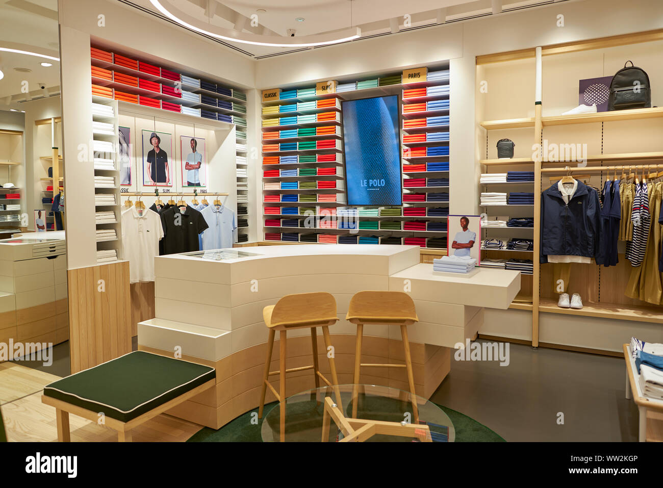 Lacoste store hi-res stock photography and images - Page 3 - Alamy