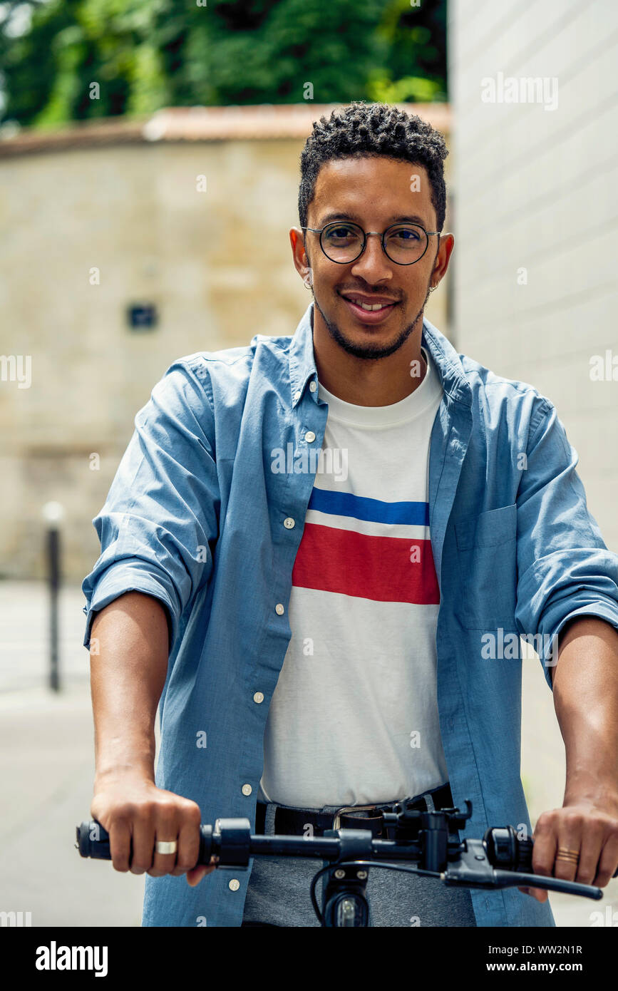 Portrait of young man Stock Photo